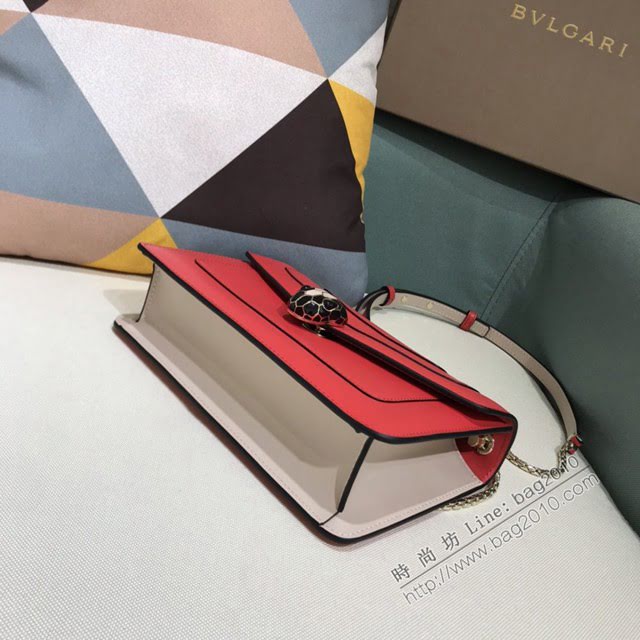Bvlgari女包 寶格麗最新馬卡龍春夏限定色系單層蛇頭包 B39174 Bvlgari單肩斜挎包  fyd1484
